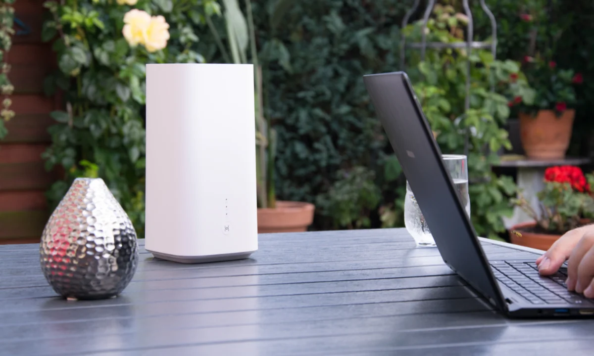 Highspeed WLAN zuhause im Garten per LTE