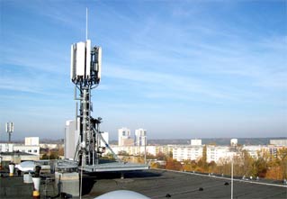 LTE Sendeantenne von O2 in Halle 