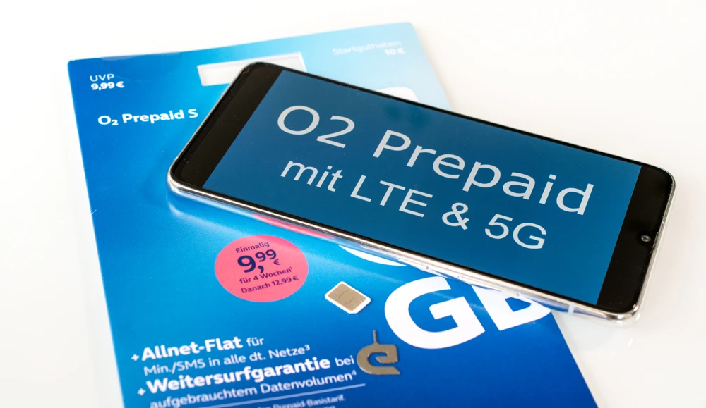 4G & 5G Prepaid von O2