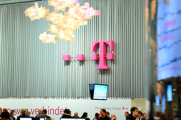 Telekom-Stand auf der Cebit 2012