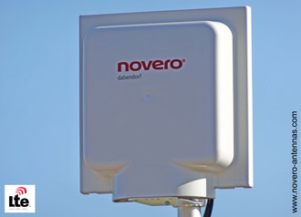 LTE-Antenne mit novero-Label