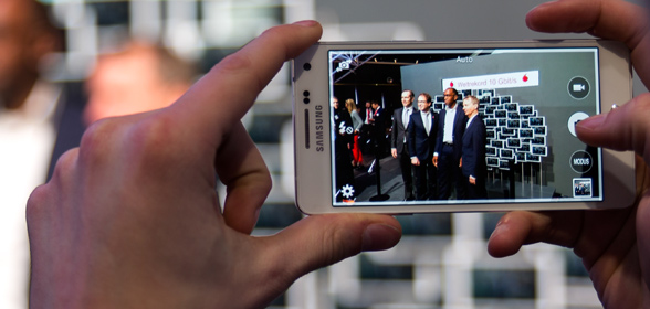 Vodafone auf der Cebit 2014