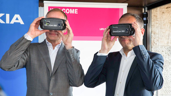 360 Grad View Erlebniss dank 5G Power