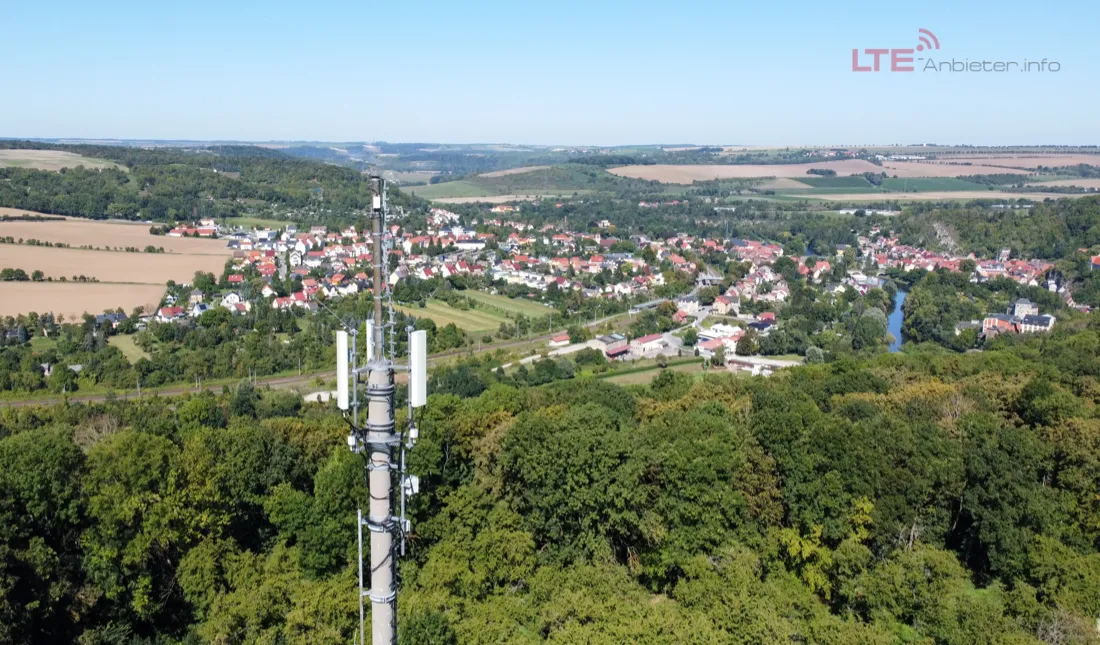 LTE Mast der Telekom