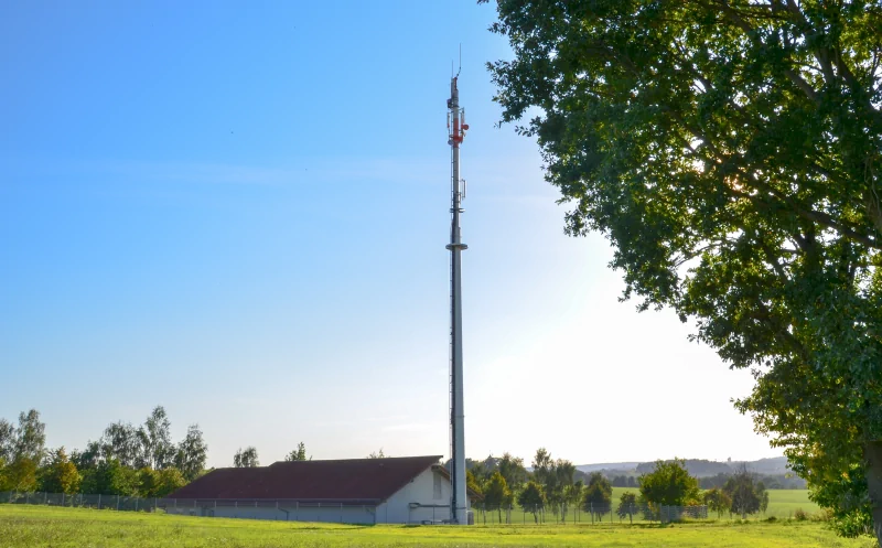 4G/LTE Mast im ländlichen Raum