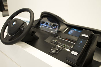 BMW Connected Drive - Fahrzeug-Innenraum