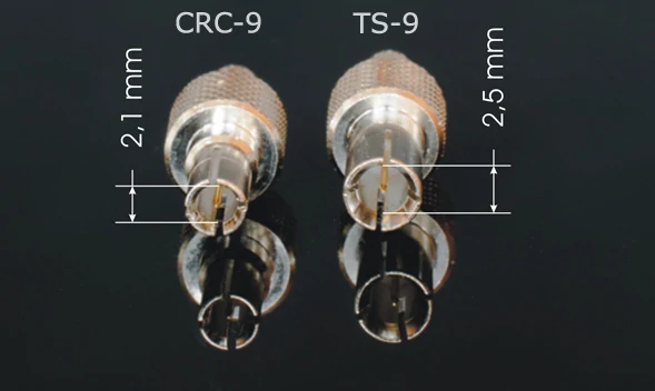 CRC9 lijevo nasuprot TS9 desno
