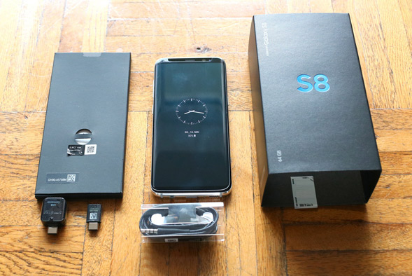 Lieferumfang Galaxy S8