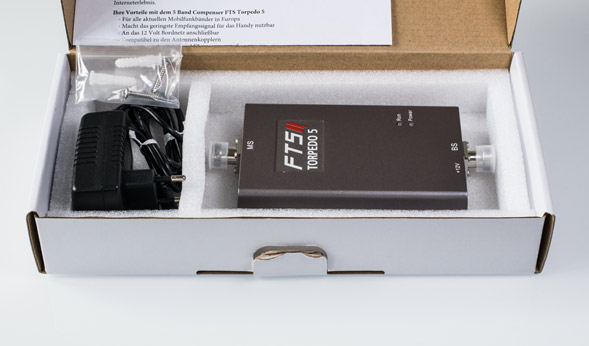Torpedo 5 Mobilfunkkompensor unboxing
