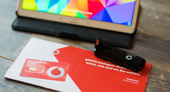 Websessions Starterkit von Vodafone