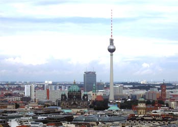 Berlin: Blick auf den Fernsehturm