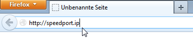 speedport.ip -> ab ins Routermenü