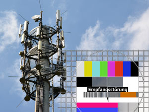 Empfangsstörung durch LTE