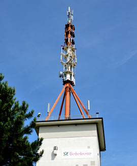 Telekom Sendemast für LTE in Machern