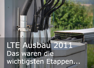 LTE Ausbau 2011 im Rückblick
