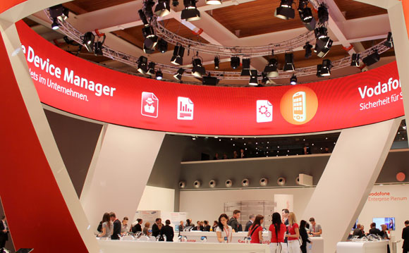 Vodafone-Halle Cebit 2012 Vodafone-Halle Cebit 2012