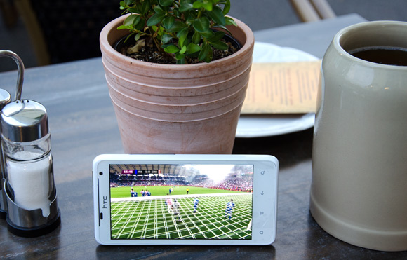 TV am Handy per LTE - Beispielfoto TV am Handy per LTE - Beispielfoto
