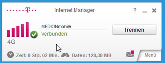 LTE-Verbindung über Medion / Aldi