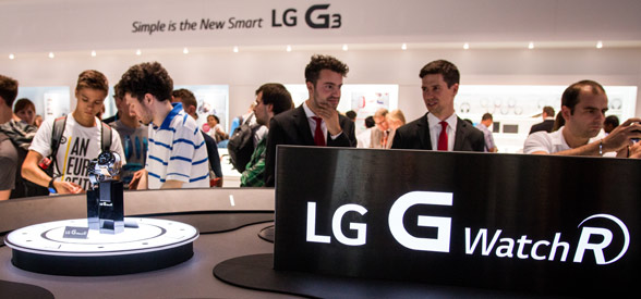 Smartwatch LG auf der IFA