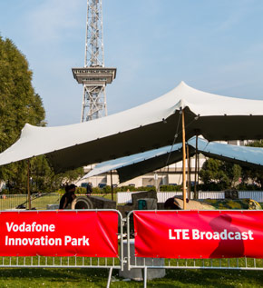 Vodafone zeigt LTE-Broadcast auf der IFA