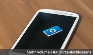 Mehr Volumen bei O2