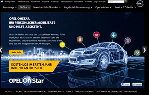 Onestar von Opel Screenshot