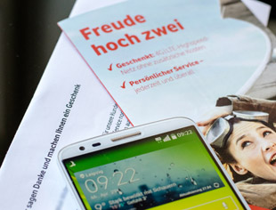 Brief von Vodafone