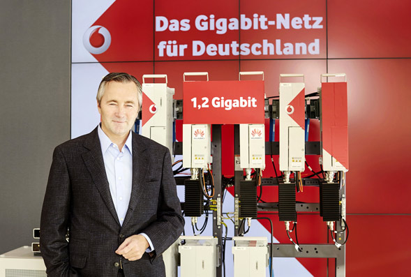 Vodafone auf dem Weg zum Gigabitnetz