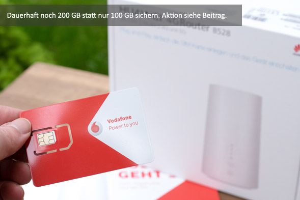 GigaCube Max mit doppeltem LTE-Volumen