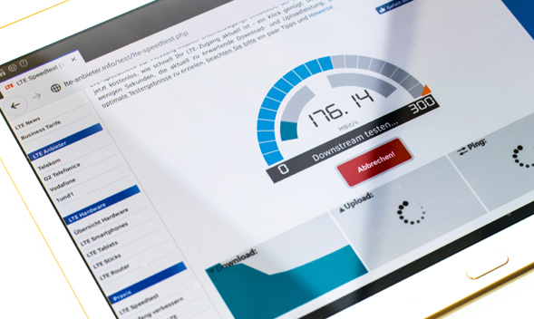 Speedtest für LTE