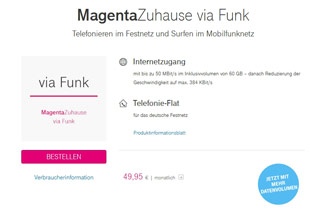 MagentaZuhause per Funk