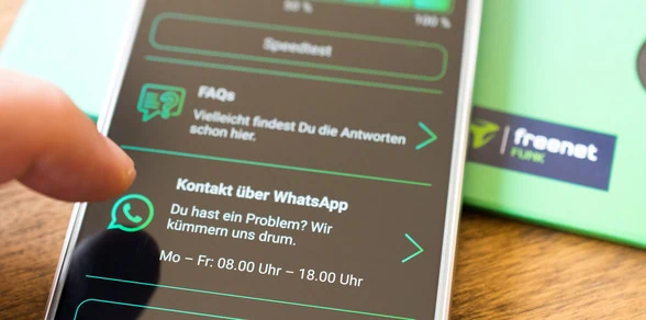 F-Funk: Hilfe nur per Whatsapp