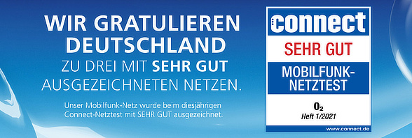 O2 Netztest Connect 2021