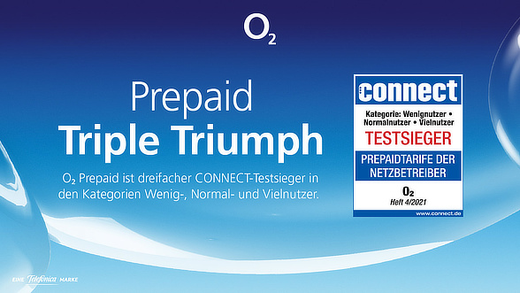 Prepaid-Test connect zu O2