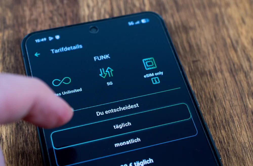 Freenet Funk Tarif buchen