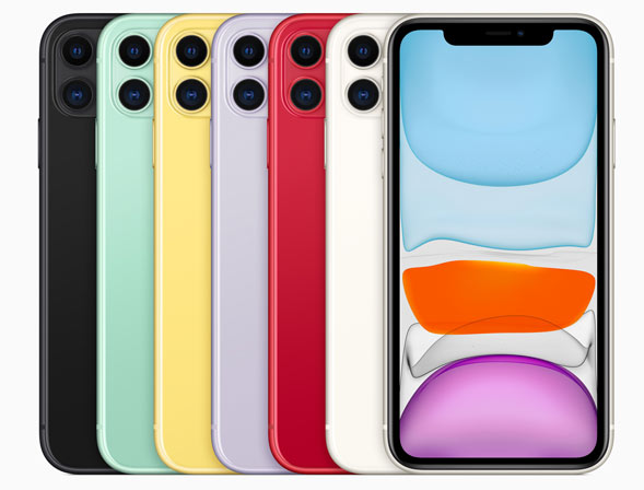 iPhone 11 in verschiedenen Farben